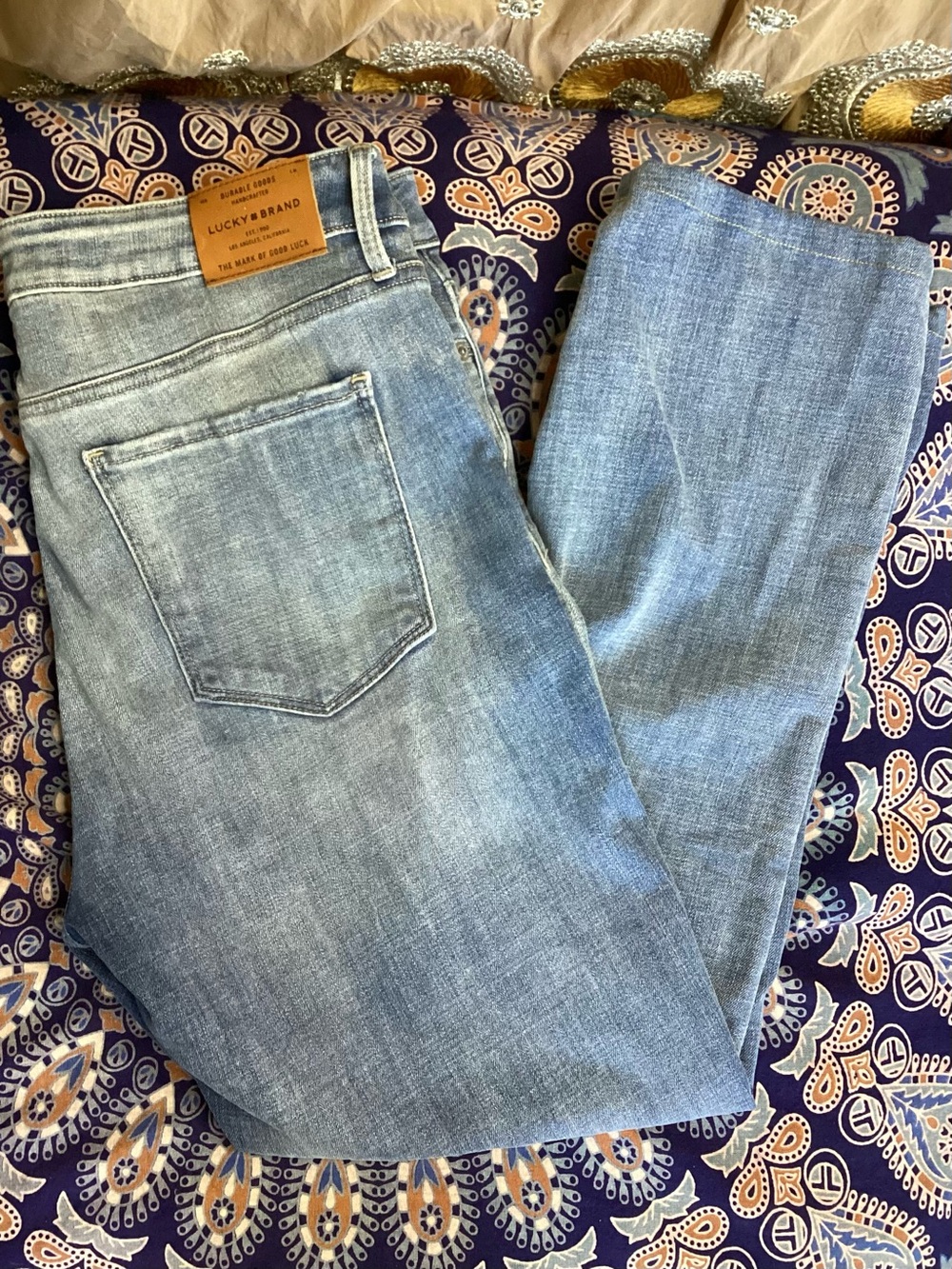 NWOT Lucky Brand Light Blue Denim Jeans - Hayden Slim/Skinny 14/32